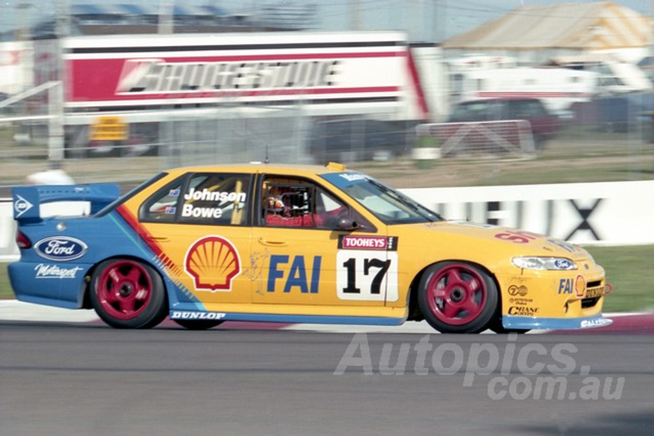 95772 - DICK JOHNSON / JOHN BOWE -  FALCON EF -  Tooheys 1000 - Bathurst 1995 - Photographer Marshall Cass