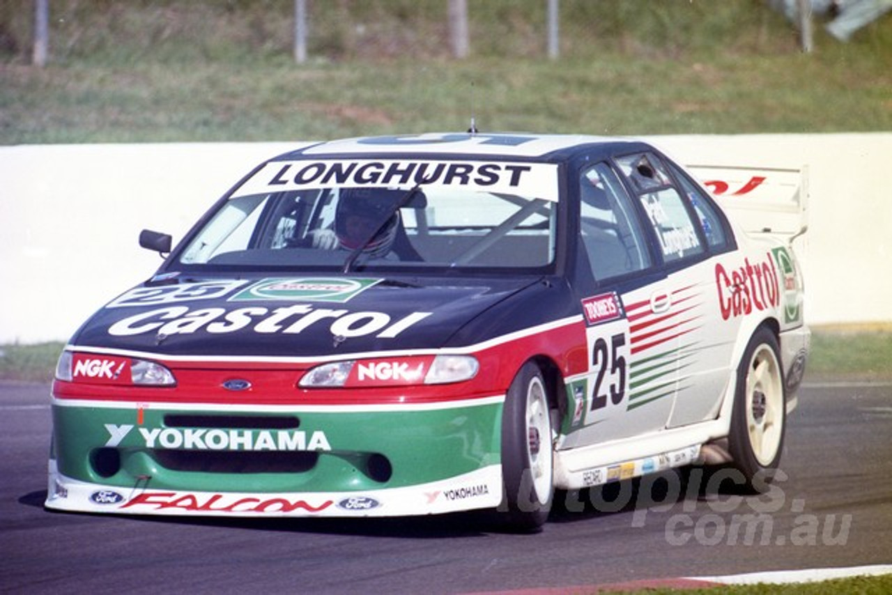 95786 - TONY LONGHURST / WAYNE  PARK -  FALCON EF -  Tooheys 1000 - Bathurst 1995 - Photographer Marshall Cass