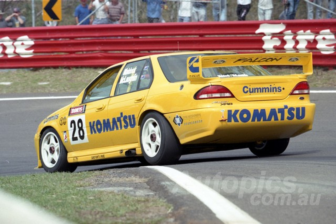 95792 - KEVIN WALDOCK / MARK McLAUGHLIN -  FALCON EF -  Tooheys 1000 - Bathurst 1995 - Photographer Marshall Cass