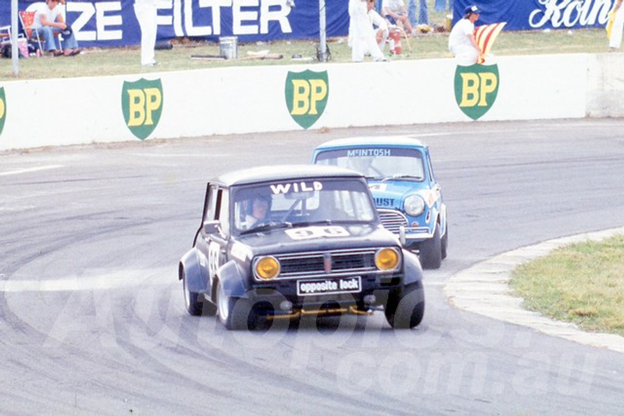 78157 -  Gary Wild & Len McIntosh, Minis - Oran Park 1978