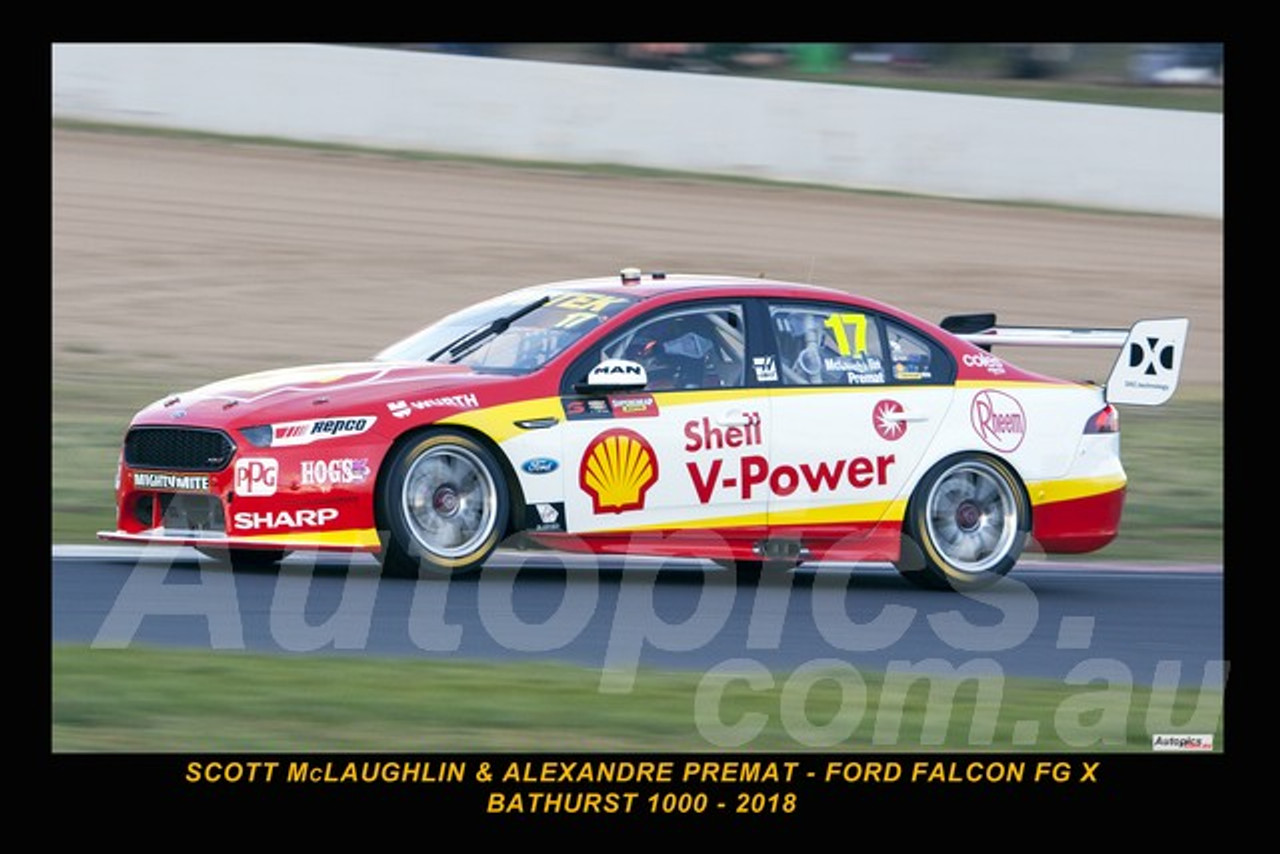 18711-1 - Scott McLaughlin & Alexandre Prémat, Ford Falcon FG X - Bathurst 1000 2018