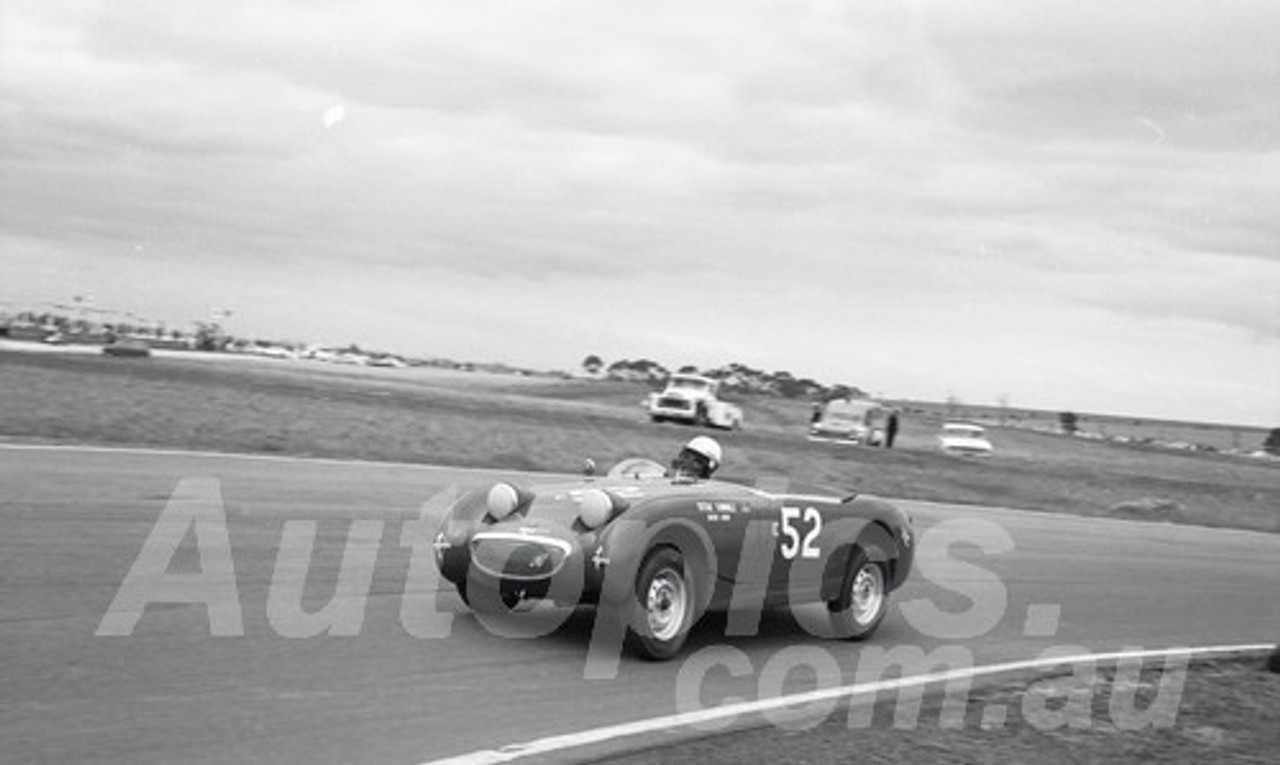 63440 -   Norm Coon  Austin Healey Sprite - Calder 1963 - Photographer Peter D'Abbs