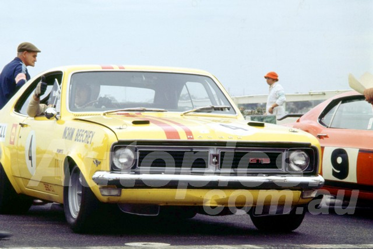 700005 - Norm Beechey, Holden Monaro GTS- Sandown 1970 - Photographer Peter D'Abbs