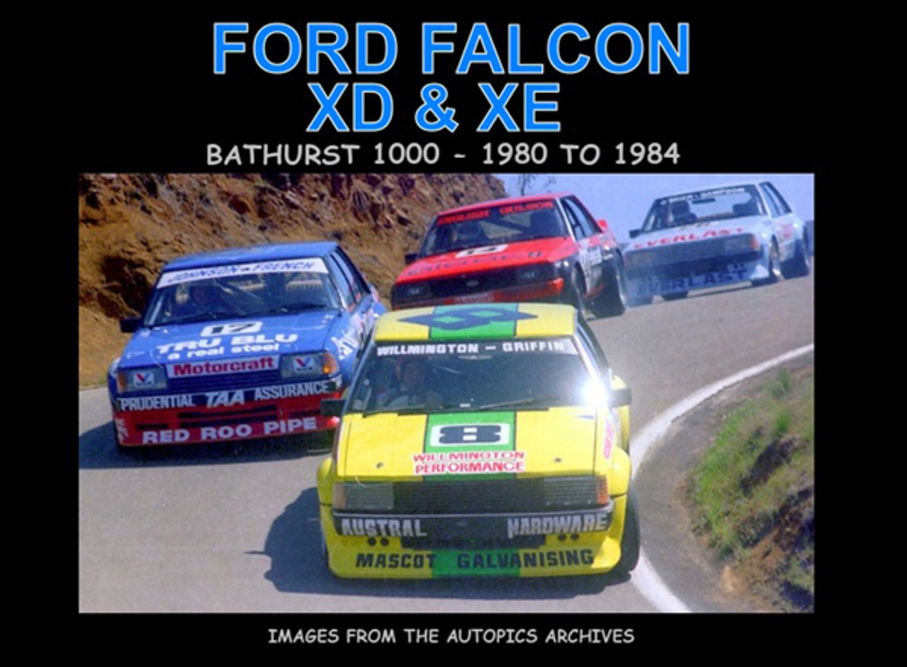 !Ford Falcon XD/XE - Bathurst '80 to '84 - 80 Page Hard Cover Book - Pictorial History