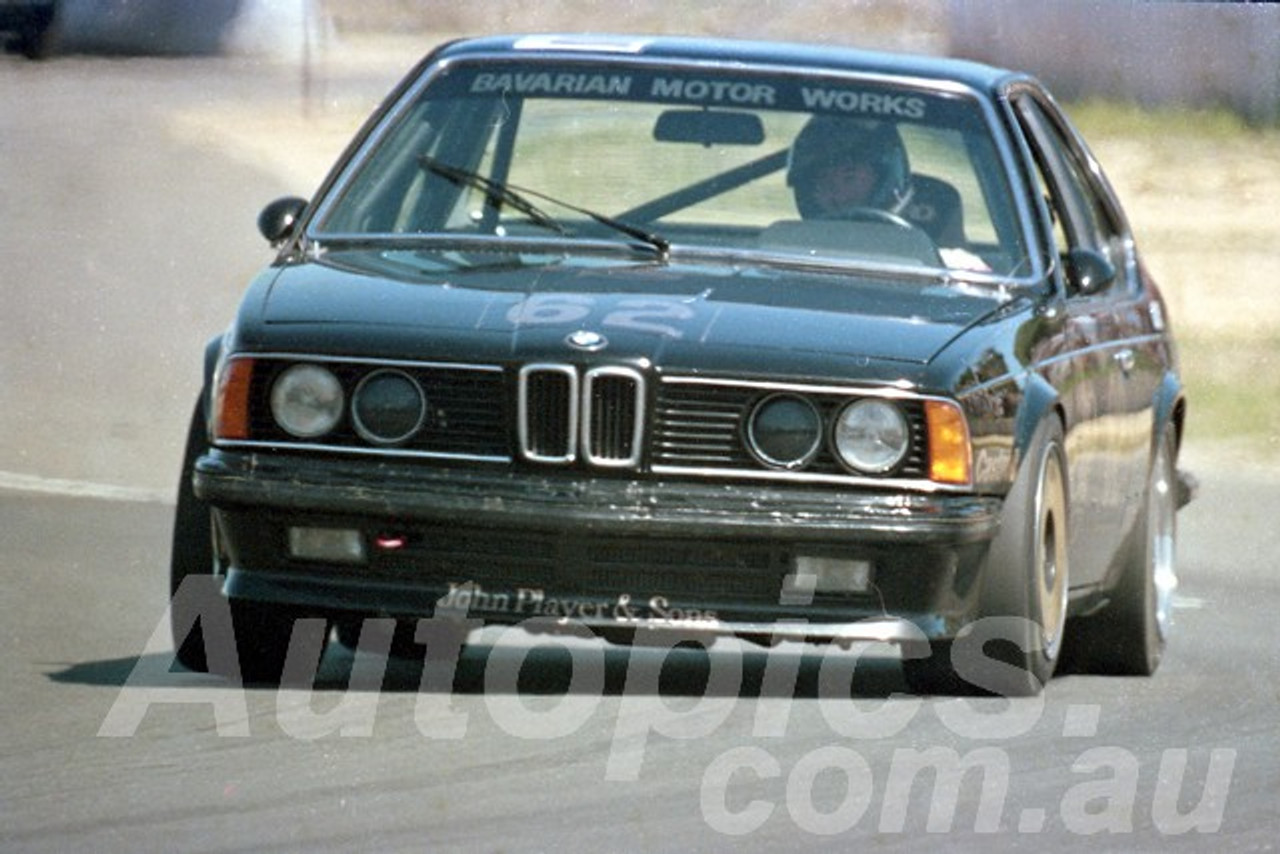 85080 - Jim Richards BMW 635 - Wanneroo March 1985 - Photographer Tony Burton