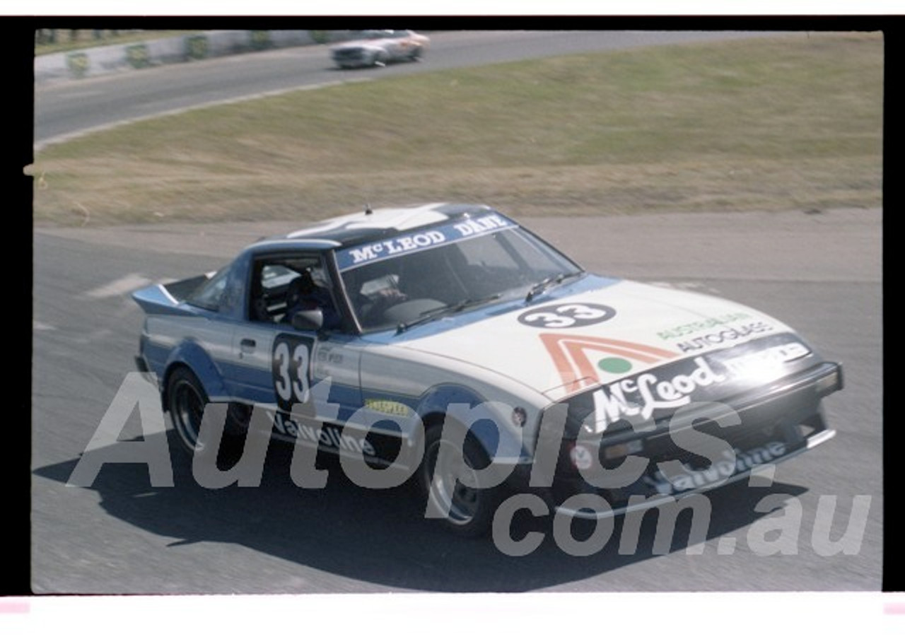 Peter McLeod, Mazda RX7 - Oran Park  23rd August 1981 - Photographer Lance Ruting