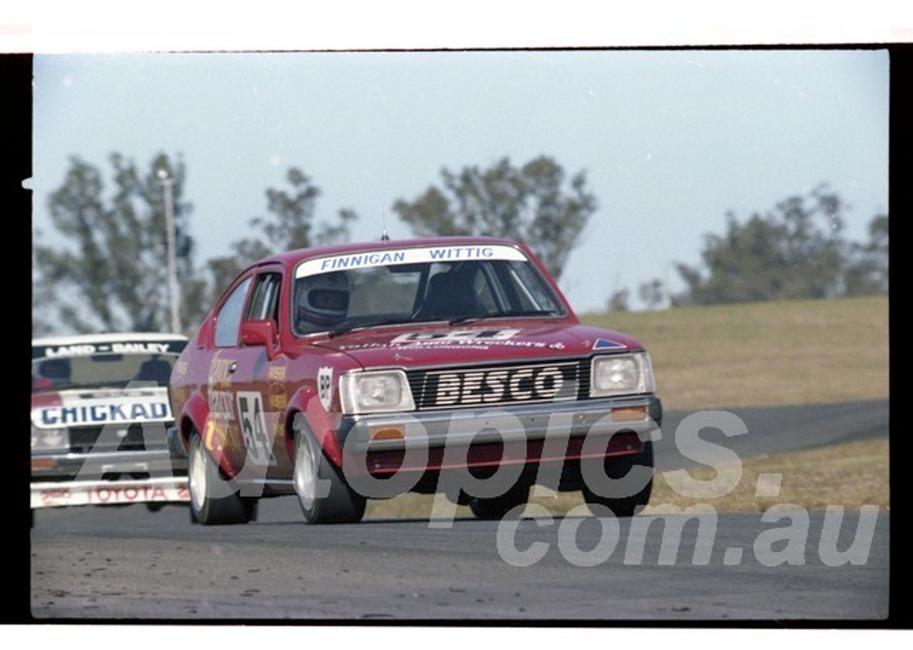 Terry Finnigan, Holden Gemini - Oran Park  23rd August 1981 - Photographer Lance Ruting