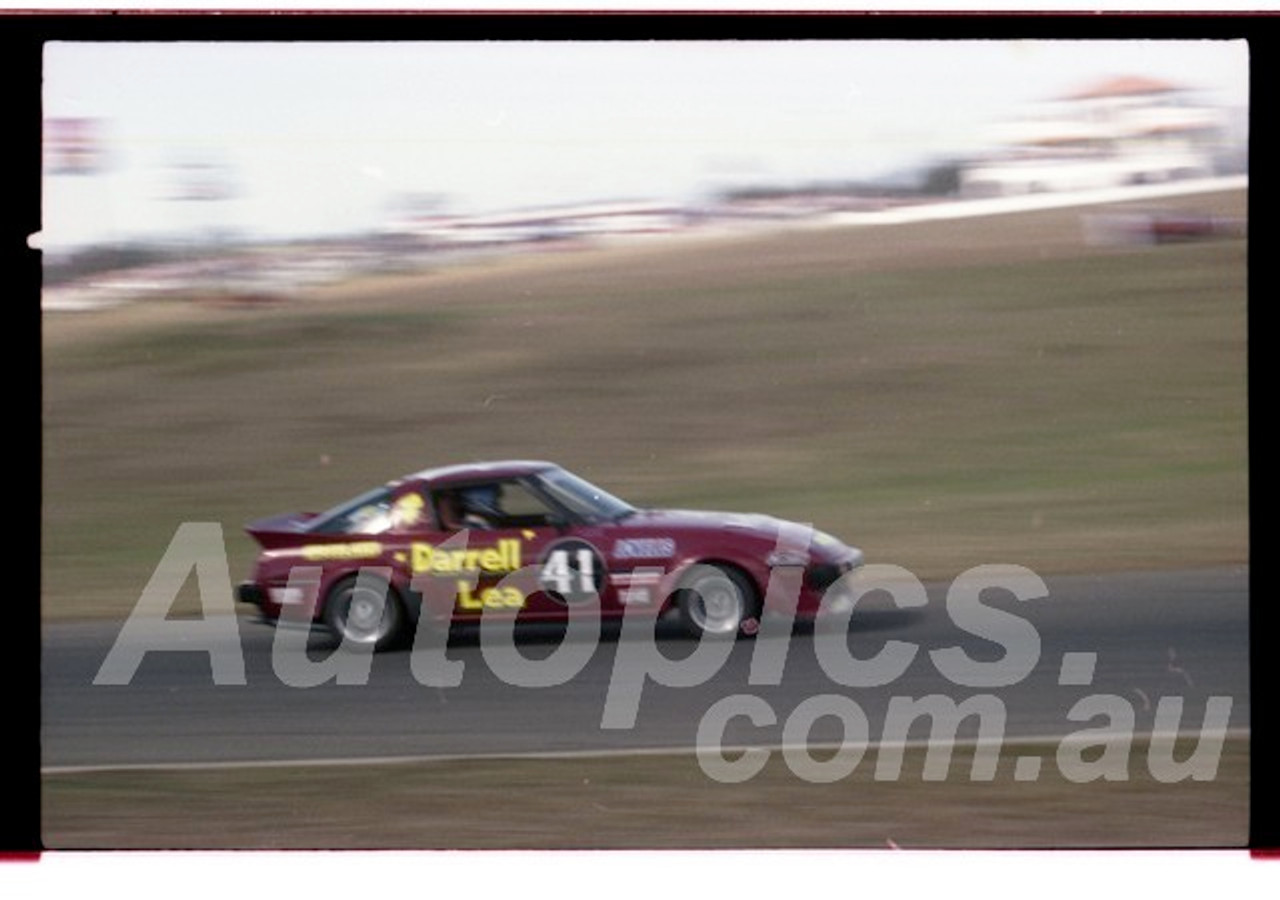 Barry Jones, Mazda RX7 - Oran Park  23rd August 1981 - Photographer Lance Ruting