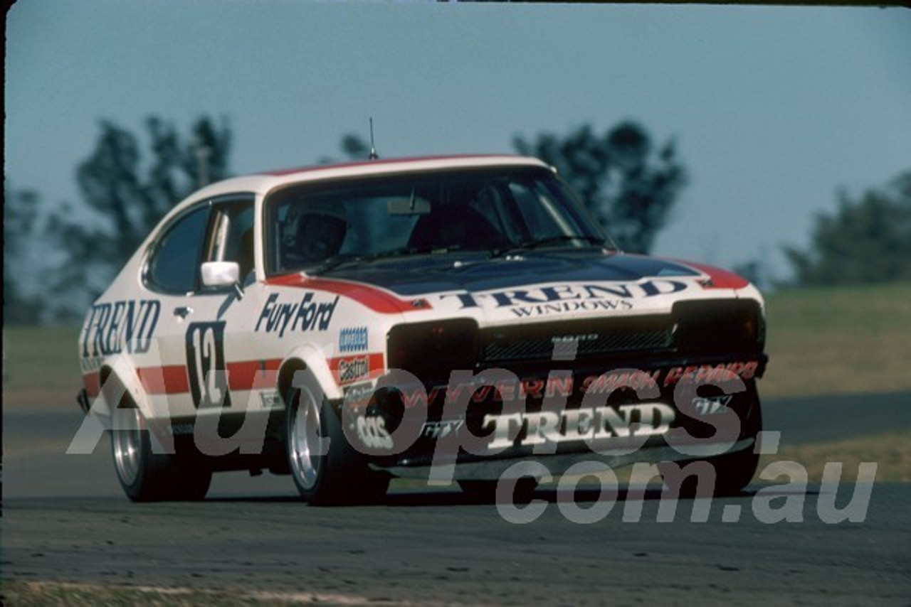 Terry Daly, Ford Capri - Oran Park  23rd August 1981 - Photographer Lance Ruting
