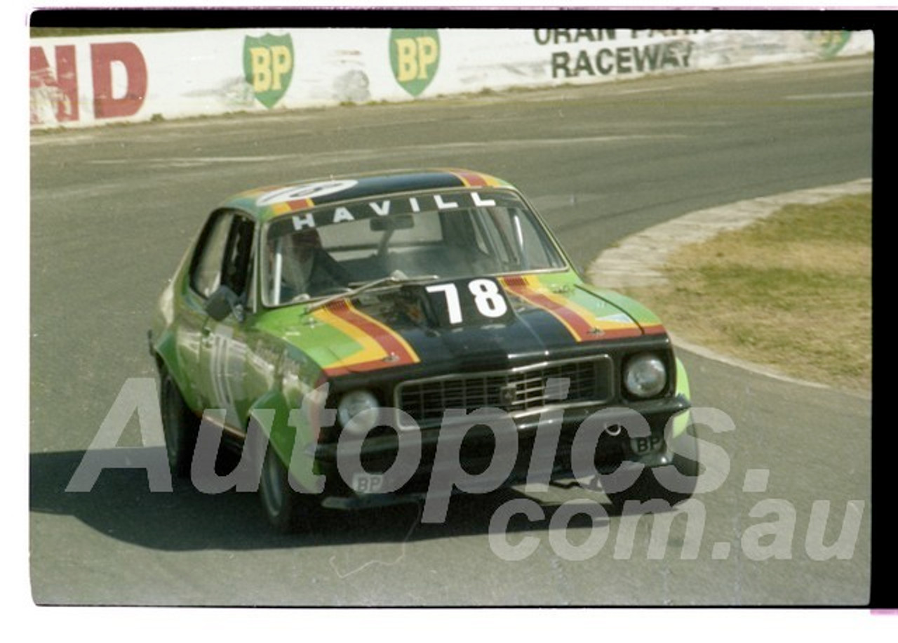 Barry Havill, Torana - Oran Park  23rd August 1981 - Photographer Lance Ruting