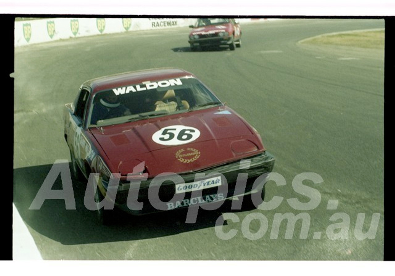 Garry Waldon, Triumph TR7 - Oran Park  23rd August 1981 - Photographer Lance Ruting