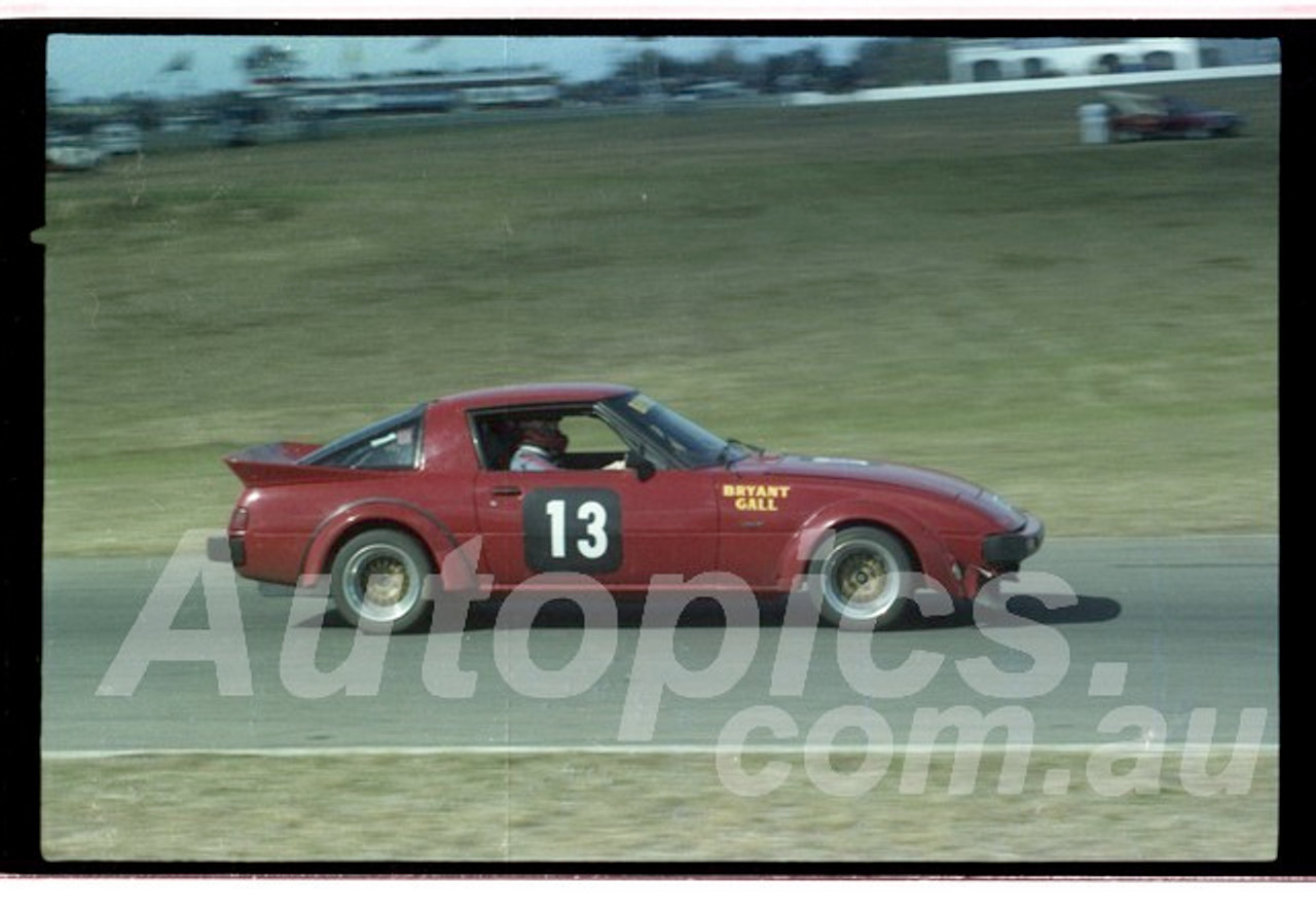 Allan Bryant / Neville Bridges,Mazda RX7 - Oran Park  23rd August 1981 - Photographer Lance Ruting