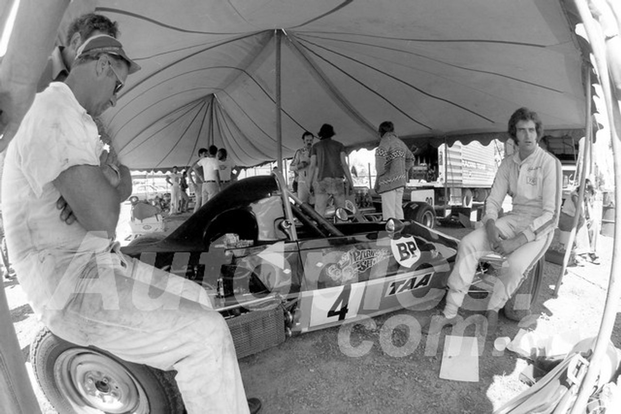 77211 - Richard Davison, Hawke Formula Ford - Sandown - 20th February 1977 - Photographer Peter D'Abbs