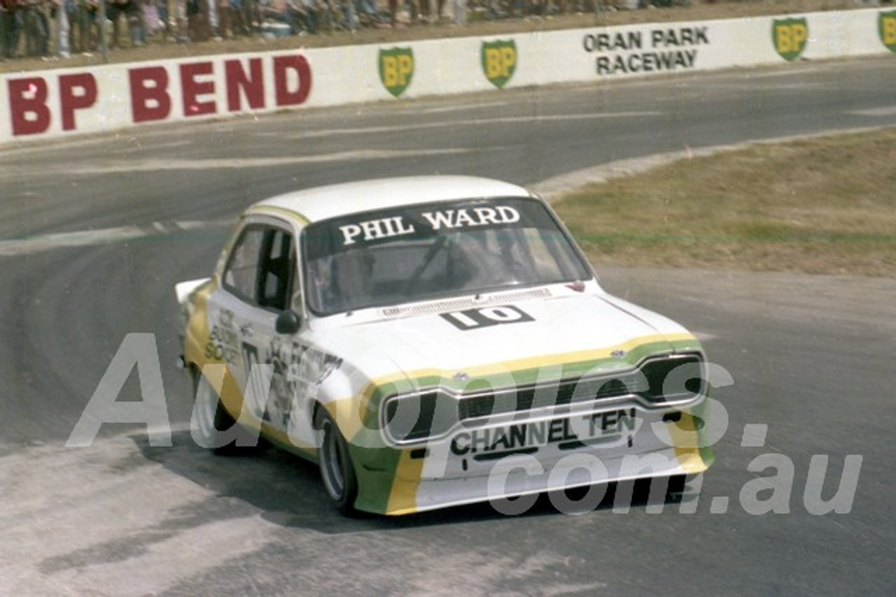 79136 - Phil Ward, Ford Escort Oran Park 1979 - Photographer Lance Ruting
