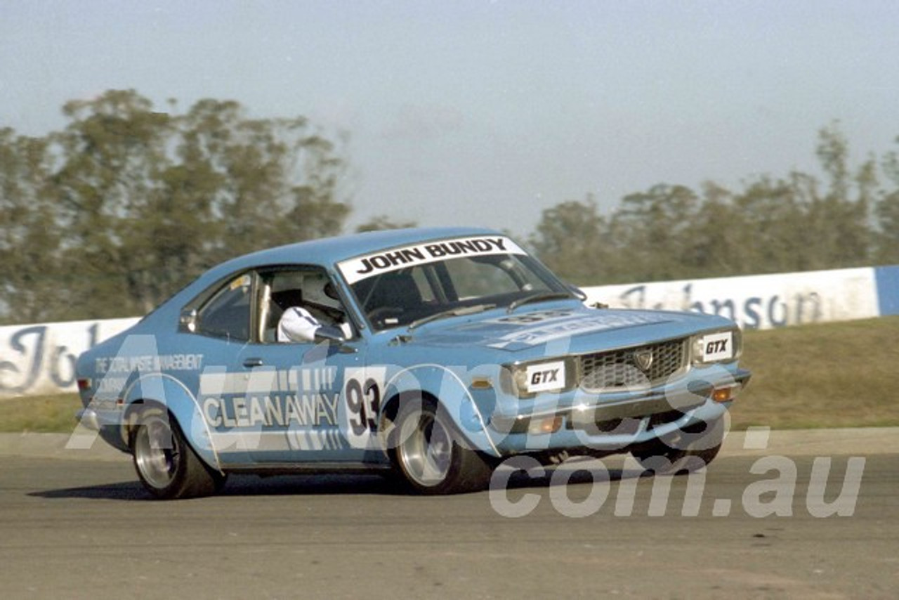 80127 - John Bundy, Mazda RX3 - Oran Park 1980 - Photographer Lance J Ruting