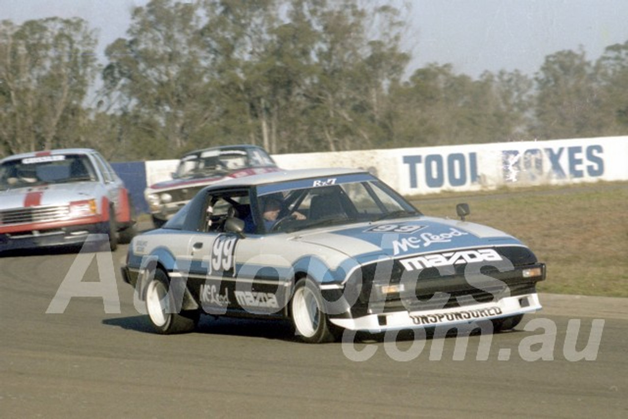 80128 - Peter McLeod, Mazda RX&- Oran Park 1980 - Photographer Lance J Ruting