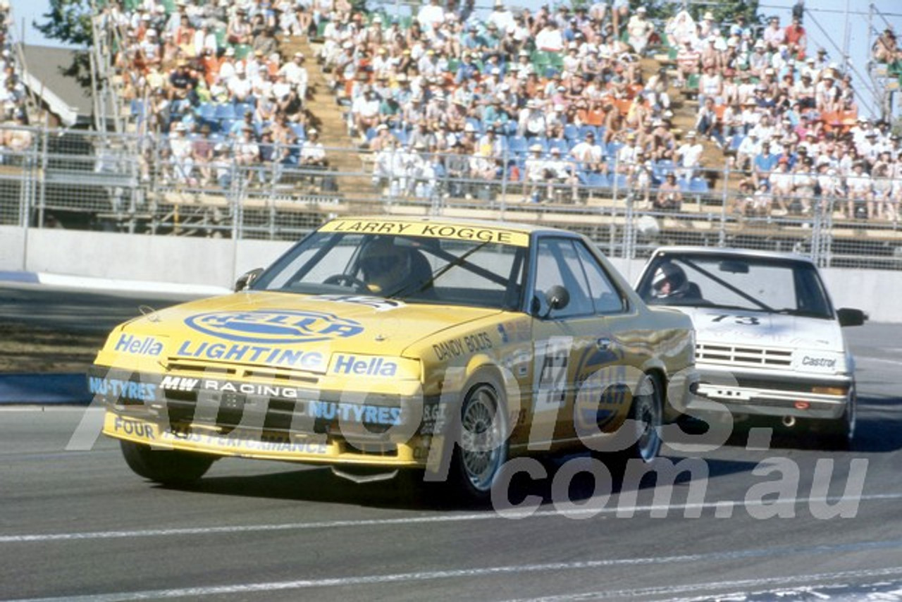 88151 - Larry Kogge, Nissan Skyline, Adelaide, 5th November 1988 - Photographer Darren House