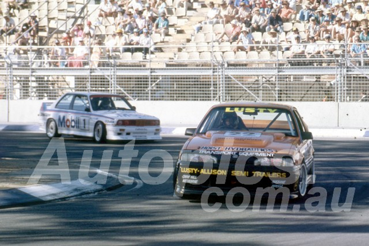 88156 -   Ken Lusty, VL Commodore, Adelaide, 5th November 1988 - Photographer Darren House