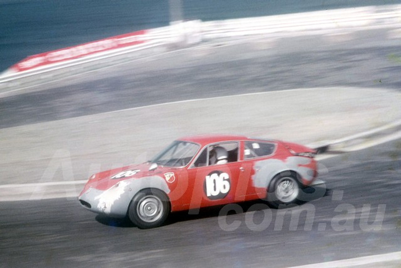 700048 - Tony Cavo Fiat Abath - Mattara Hill Climb Newcastle 1970