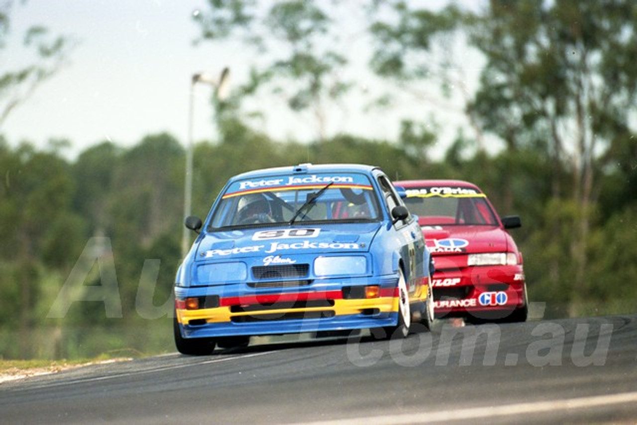 92118 - Glenn Seton, Ford Sierra RS500 - Lakeside 3rd May 1992 - Photographer Marshall Cass