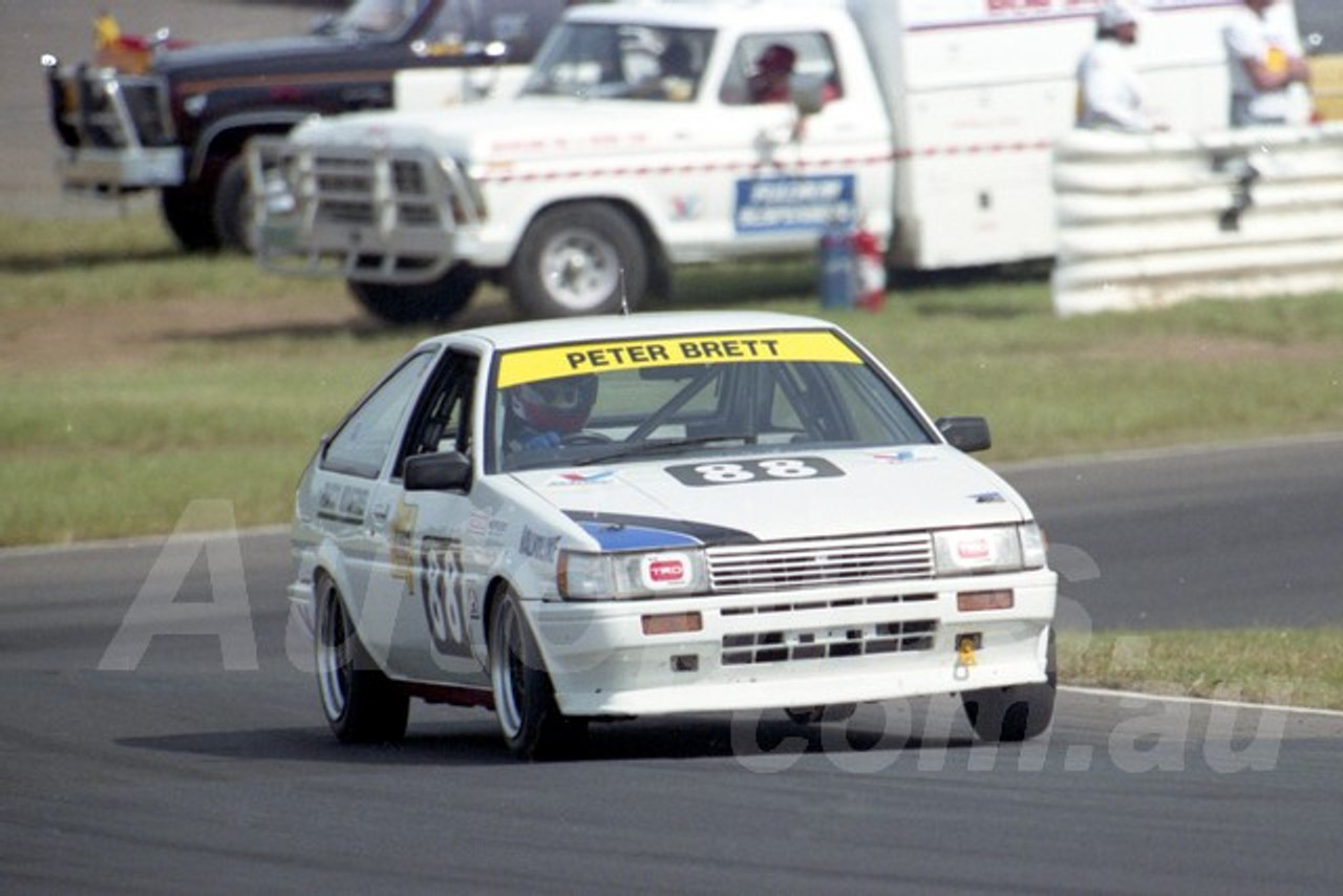 92128 - Peter Bratt, Toyota - Lakeside 3rd May 1992 - Photographer Marshall Cass