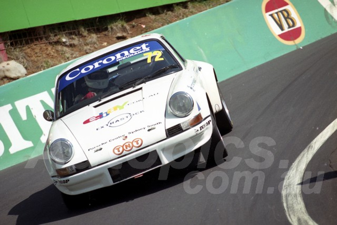202866 -  Craig Drury - Porsche 911 RSR - Bathurst 13th October 2002 - Photographer Marshall Cass