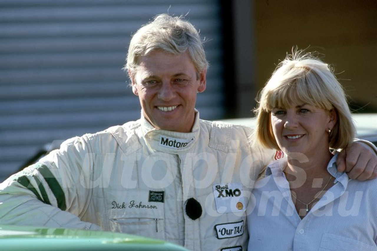 84610 - Dick Johnson, Ford XE Falcon, VH Commodore - 1984 ATCC - Sandown