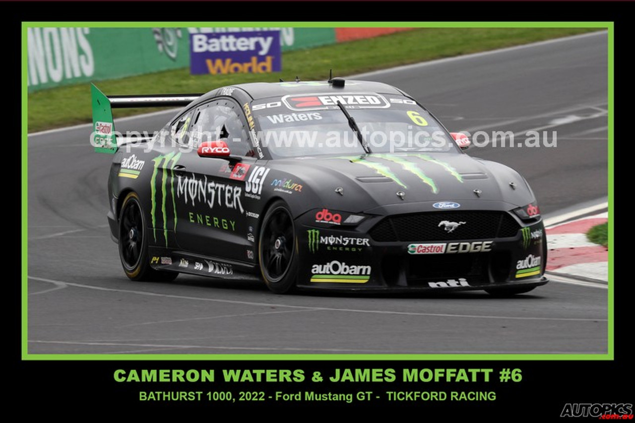 2022767 - Cameron Waters - James Moffatt - Ford Mustang GT - Supercars - Bathurst, REPCO 1000, 2022