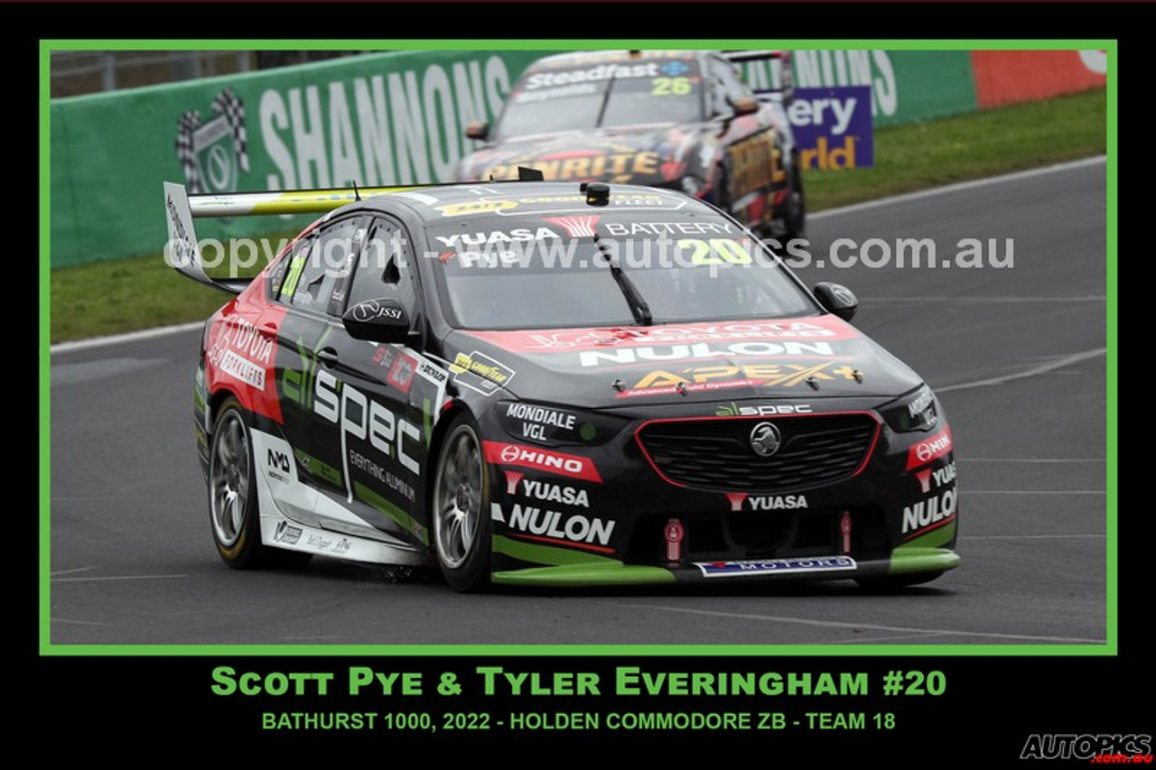 2022772 - Scott Pye - Tyler Everingham - Holden Commodore ZB - Supercars - Bathurst, REPCO 1000, 2022