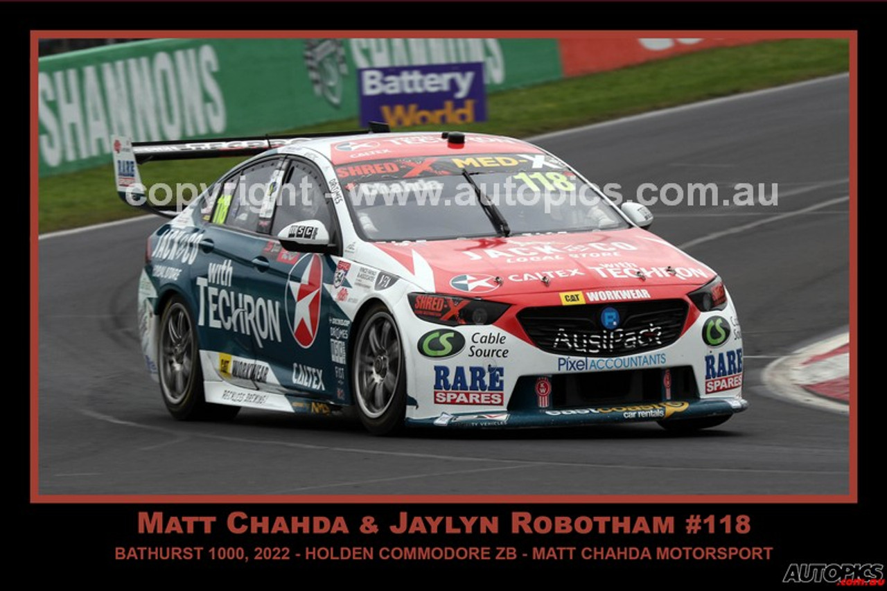 2022760 - Matt Chahda - Jaylyn Robotham - Holden Commodore ZB - Supercars - Bathurst, REPCO 1000, 2022