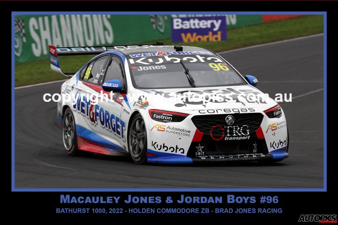 2022781 - Macauley Jones - Jordan Boys - Holden Commodore ZB - Supercars - Bathurst, REPCO 1000, 2022