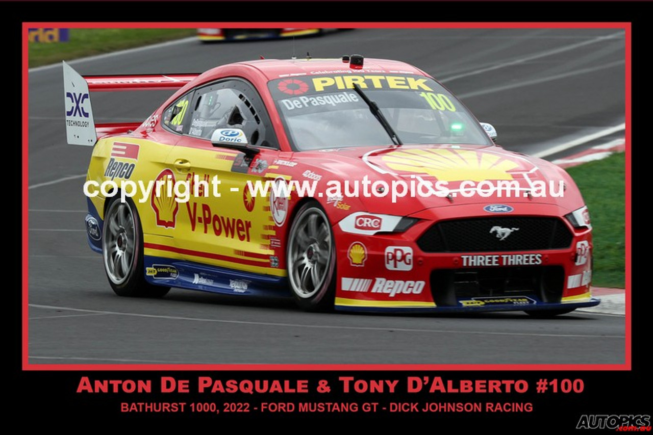 2022783 - Anton De Pasquale - Tony D'Alberto - Ford Mustang GT - Supercars - Bathurst, REPCO 1000, 2022