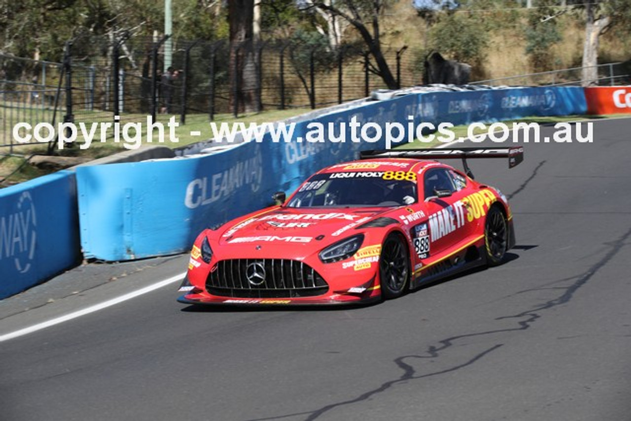 23413 -  S.van Gisbergen, B.Feeney, M.Goetz   - Mercedes AMG GT3, Car 888 - Liqui Molly,  Bathurst 12 Hour 2023