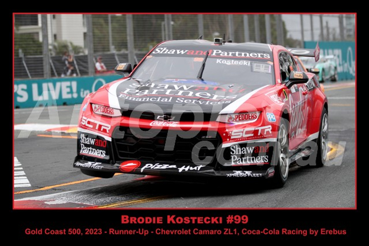2023505-1 - Runner-Up - Brodie Kostecki - Chev Camaro ZL1 - Gold Coast 500, 2023