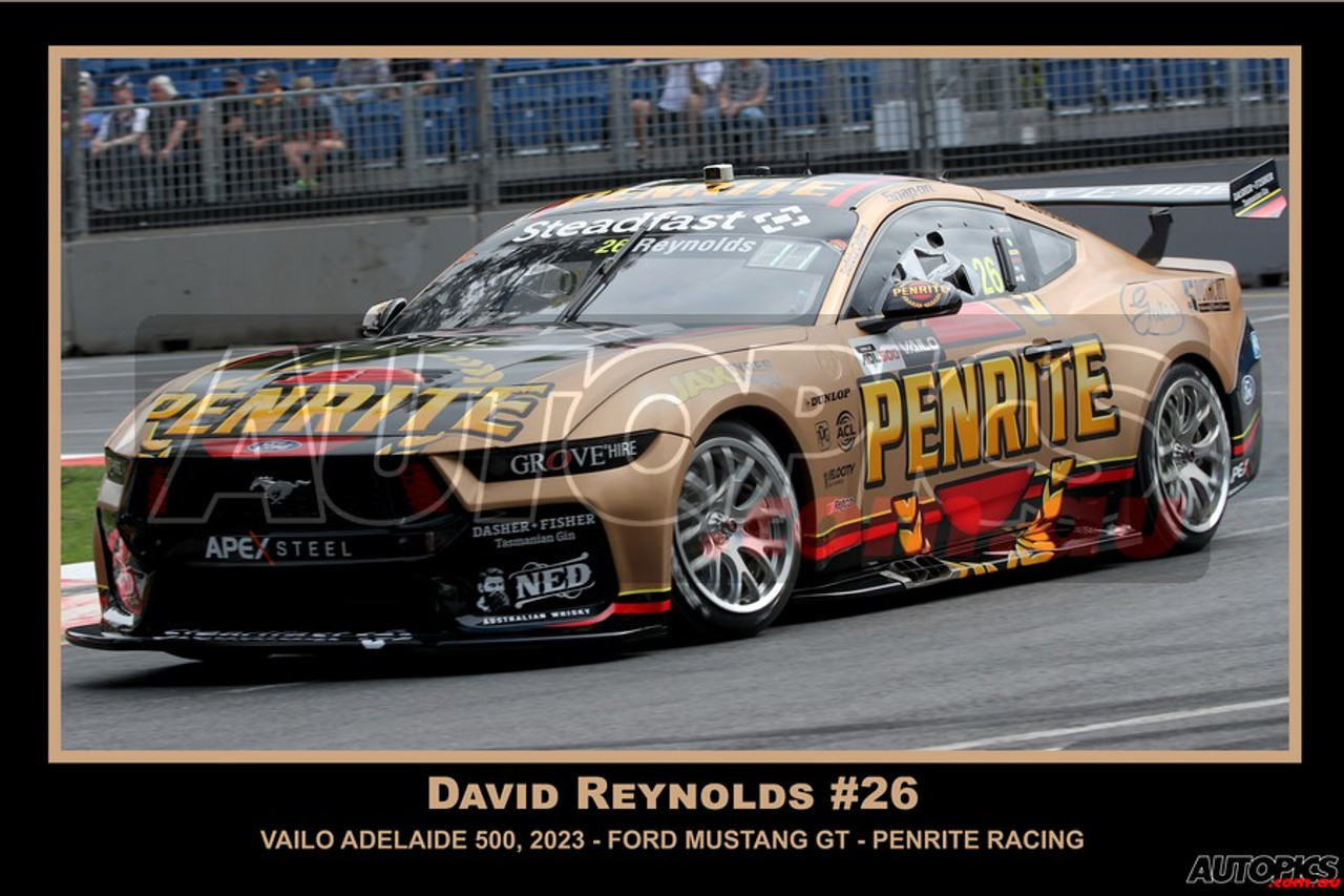23AD11JS0042 - David Reynolds - Ford Mustang GT - VAILO Adelaide 500,  2023