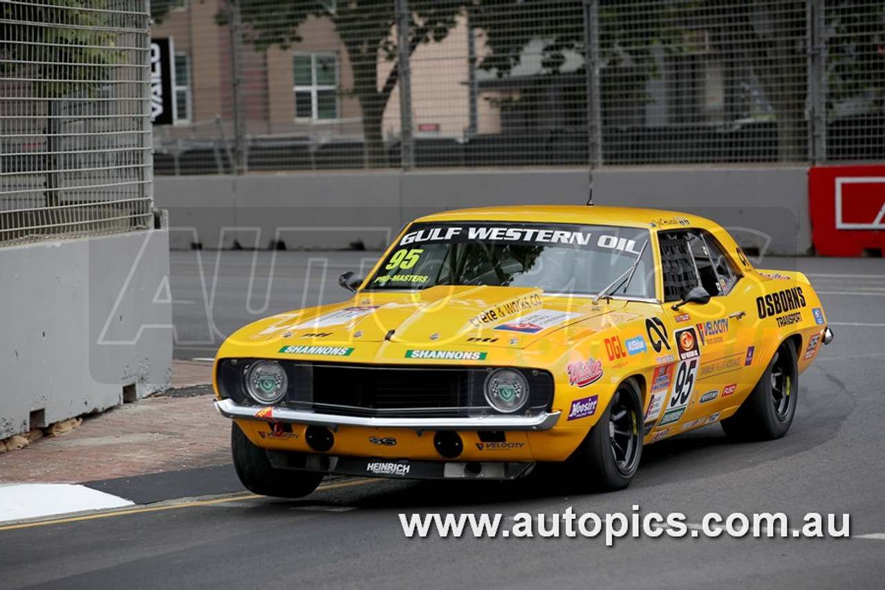 23AD11JS7006 - Gulf Western Oil, Touring Car Masters, Chevrolet Camaro RS - VAILO Adelaide 500,  2023