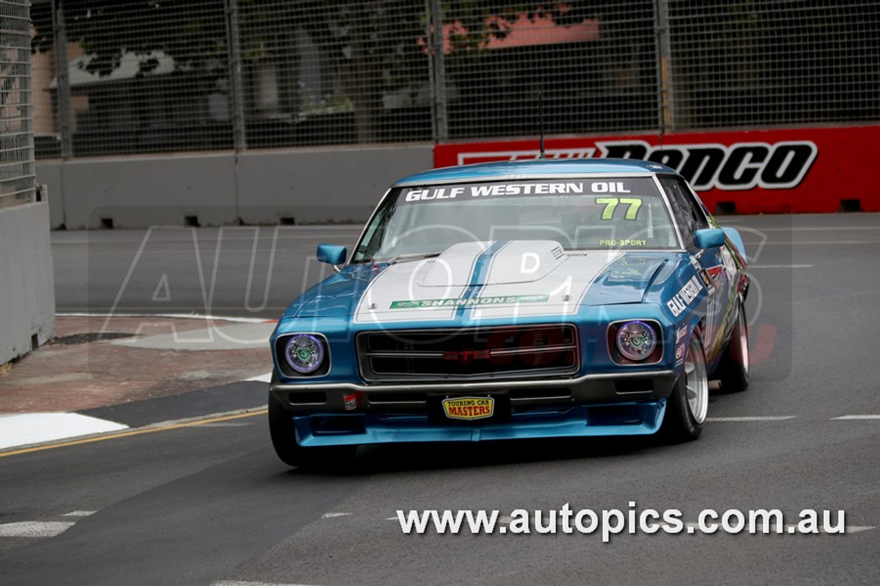 23AD11JS7028 - Gulf Western Oil, Touring Car Masters, Holden HQ Monaro - VAILO Adelaide 500,  2023