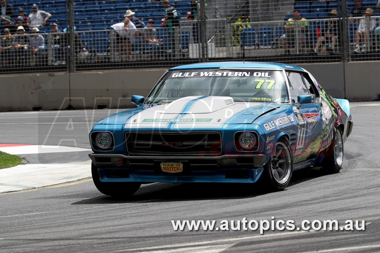 23AD11JS7031 - Gulf Western Oil, Touring Car Masters, Holden HQ Monaro - VAILO Adelaide 500,  2023