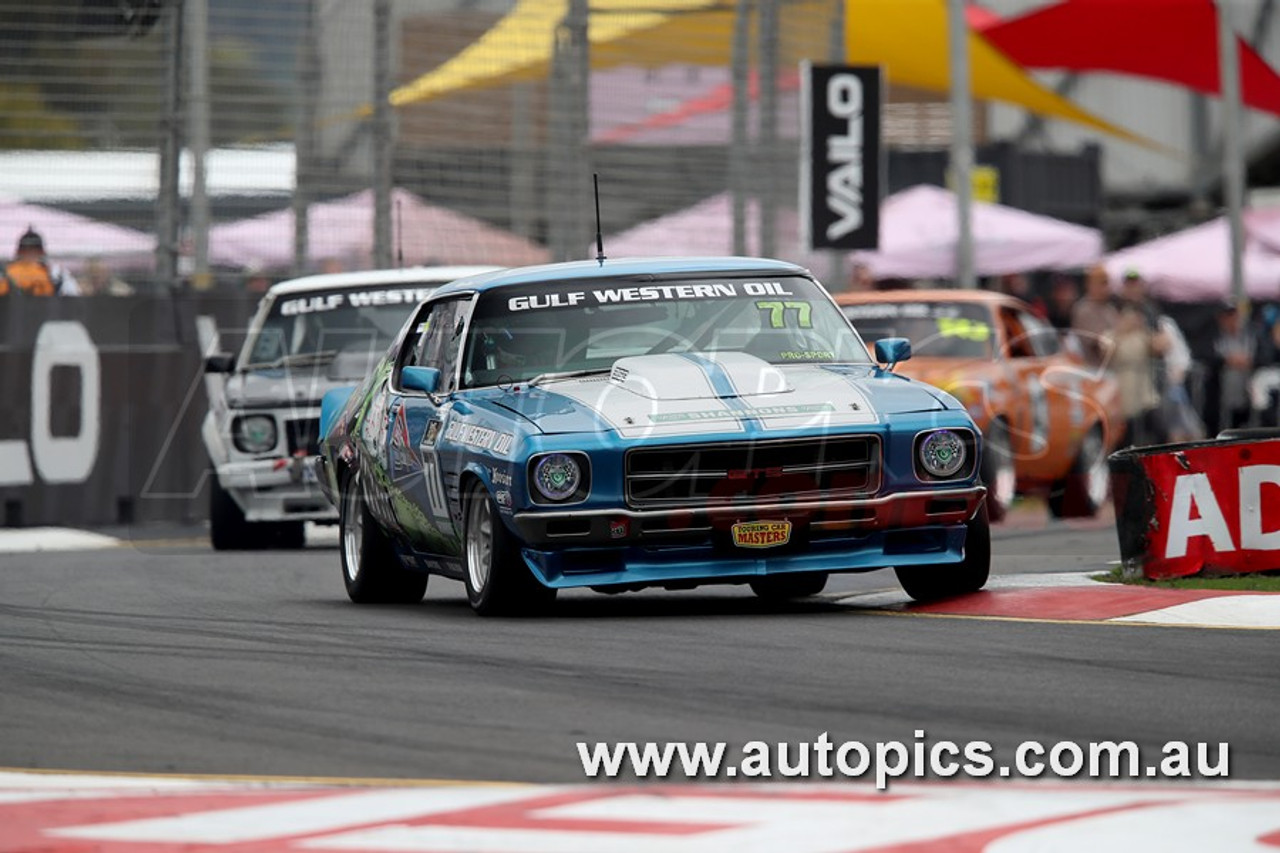 23AD11JS7032 - Gulf Western Oil, Touring Car Masters, Holden HQ Monaro - VAILO Adelaide 500,  2023