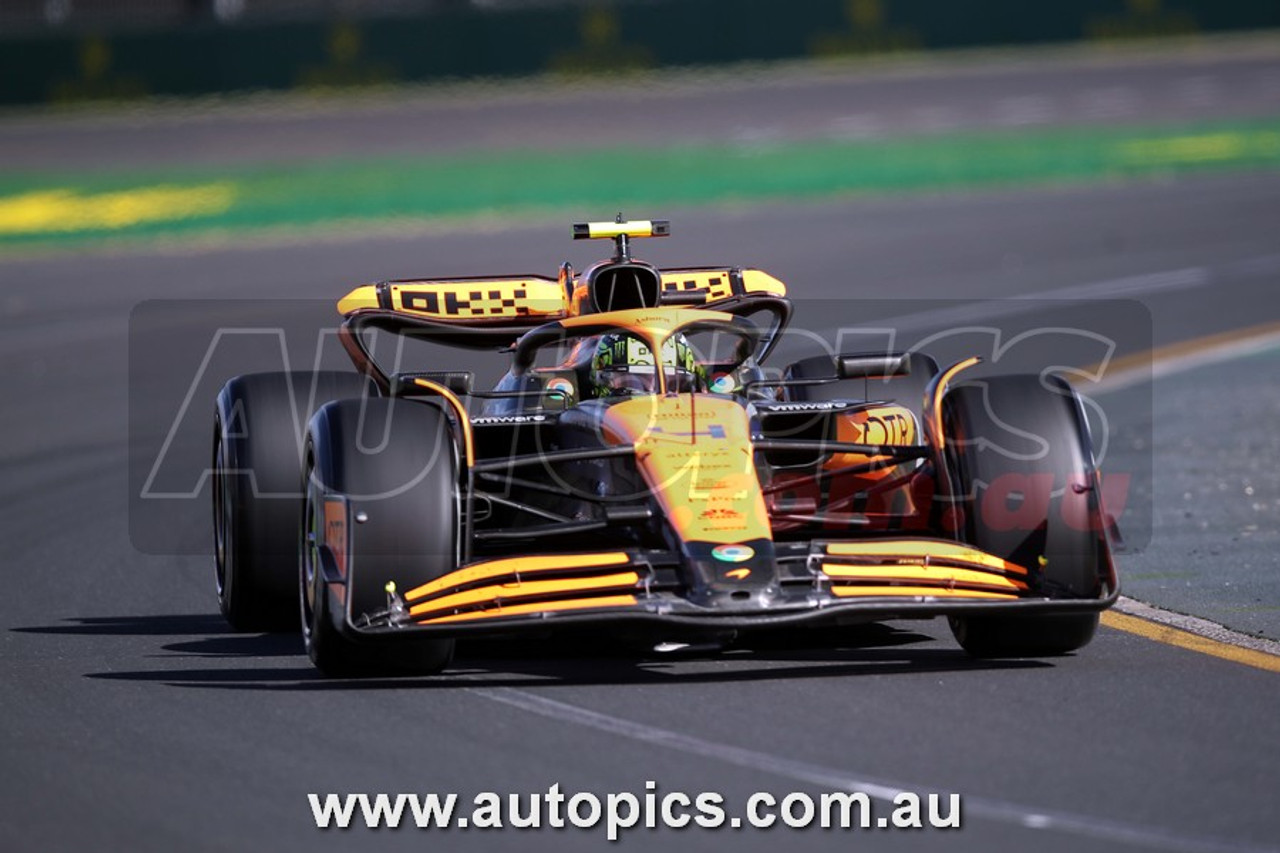 24AP03JS3019 - Formula 1 -  Rolex Australian Grand Prix,  Albert Park Grand Prix Circuit,  Lando Norris - McLaren Mercedes, Car #4 , 2024