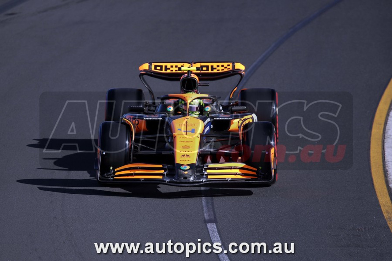 24AP03JS3021 - Formula 1 -  Rolex Australian Grand Prix,  Albert Park Grand Prix Circuit,  Lando Norris - McLaren Mercedes, Car #4 , 2024
