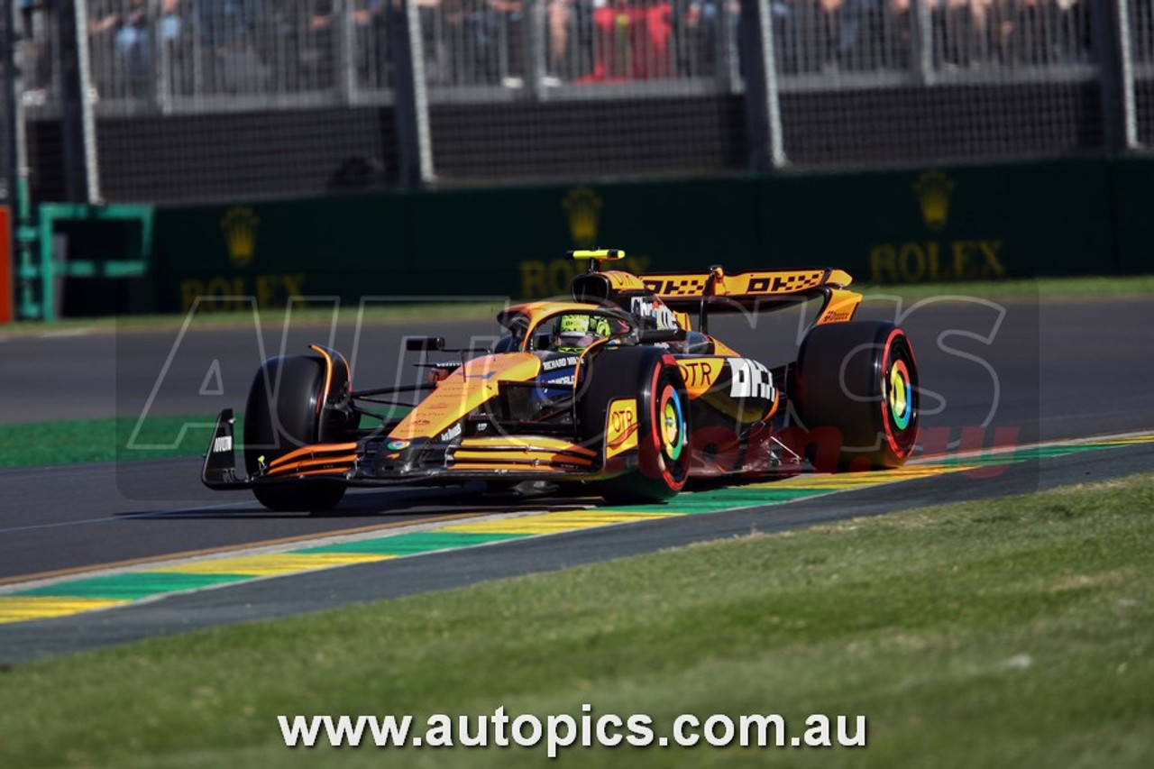 24AP03JS3024 - Formula 1 -  Rolex Australian Grand Prix,  Albert Park Grand Prix Circuit,  Lando Norris - McLaren Mercedes, Car #4 , 2024