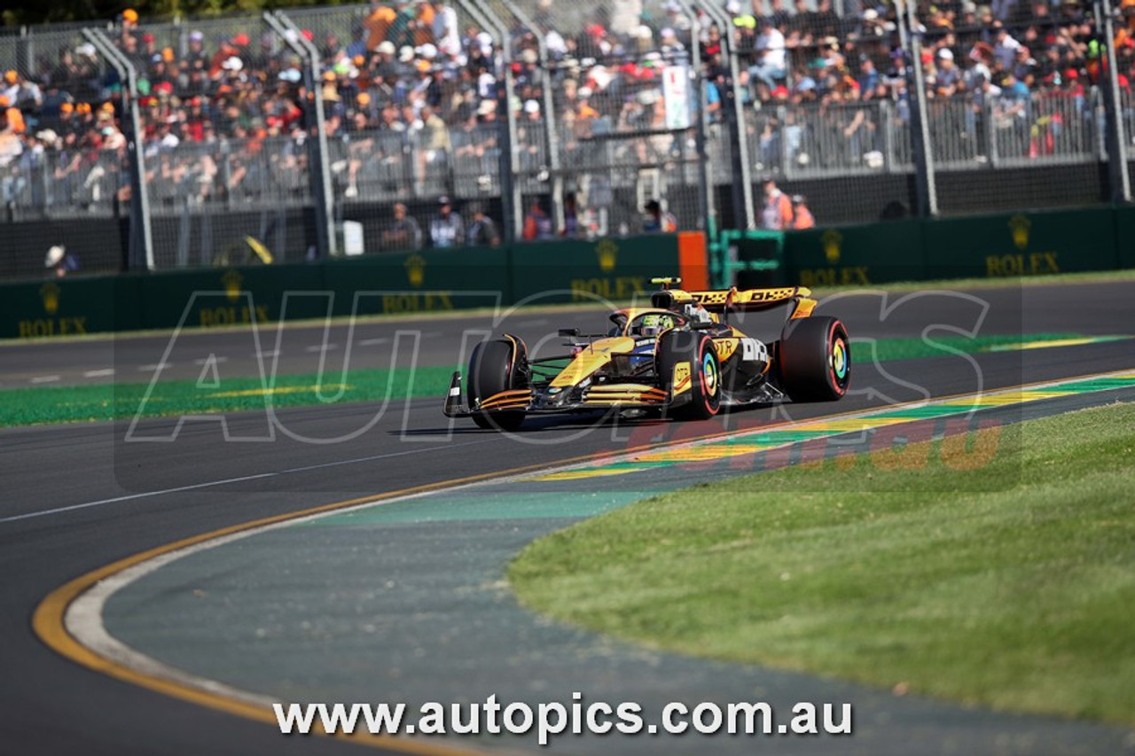 24AP03JS3025 - Formula 1 -  Rolex Australian Grand Prix,  Albert Park Grand Prix Circuit,  Lando Norris - McLaren Mercedes, Car #4 , 2024