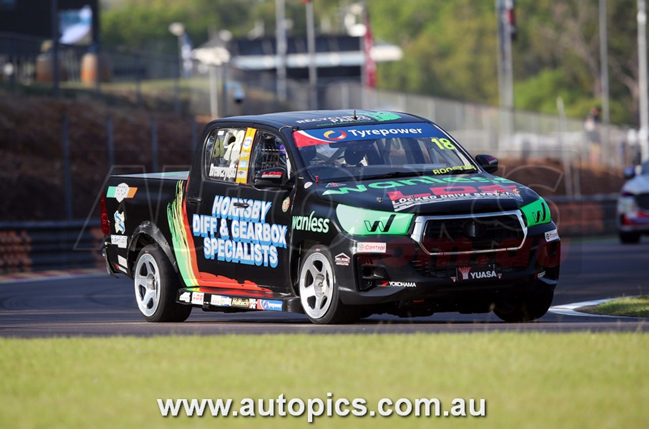 24HV06JS4013 -  Cody Brewczynski -  betr Darwin Triple Crown, Tyrepower V8 SuperUte Series, Hidden Valley Raceway, 2024,  Toyota Hilux - Photographer James Smith