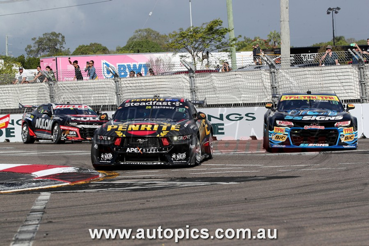 24TV07JS7129 - Richie Stanaway -  NTI Townsville 500, Townsville Street Circuit, 2024, Ford Mustang GT - Photographer James Smith