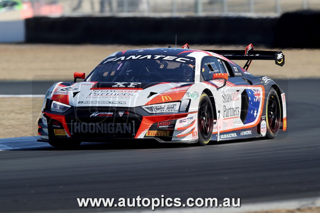 24QR08JS1003 - Will Brown & Brad Schumacher,  Fanatec GT World Challenge Australia, Queensland Raceway Ipswich, 2024, Audi R8 LMS EVO 11 - Photographer - James Smith