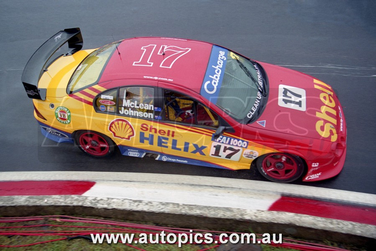 00BA11MC7024 - Steven Johnson & Cameron McLean,  FAI 1000, Mount Panorama, Bathurst, 2000, Ford Falcon AU - Photographer - Marshall Cass