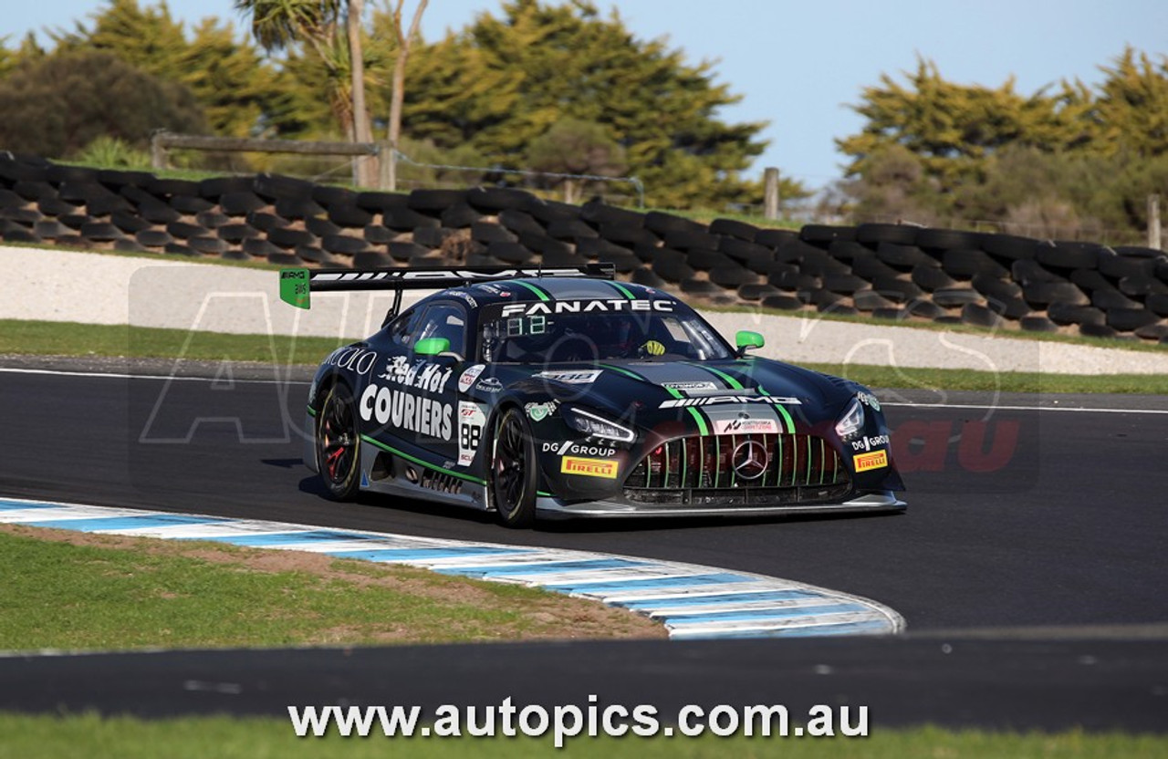 24PI08JS1050 - Declan Fraser & Peter Hackett - Phillip Island Grand Prix Circuit,  Fanatec GT World Challenge Australia, 2024 - Mercedes AMG GT3 - Photographer - James Smith