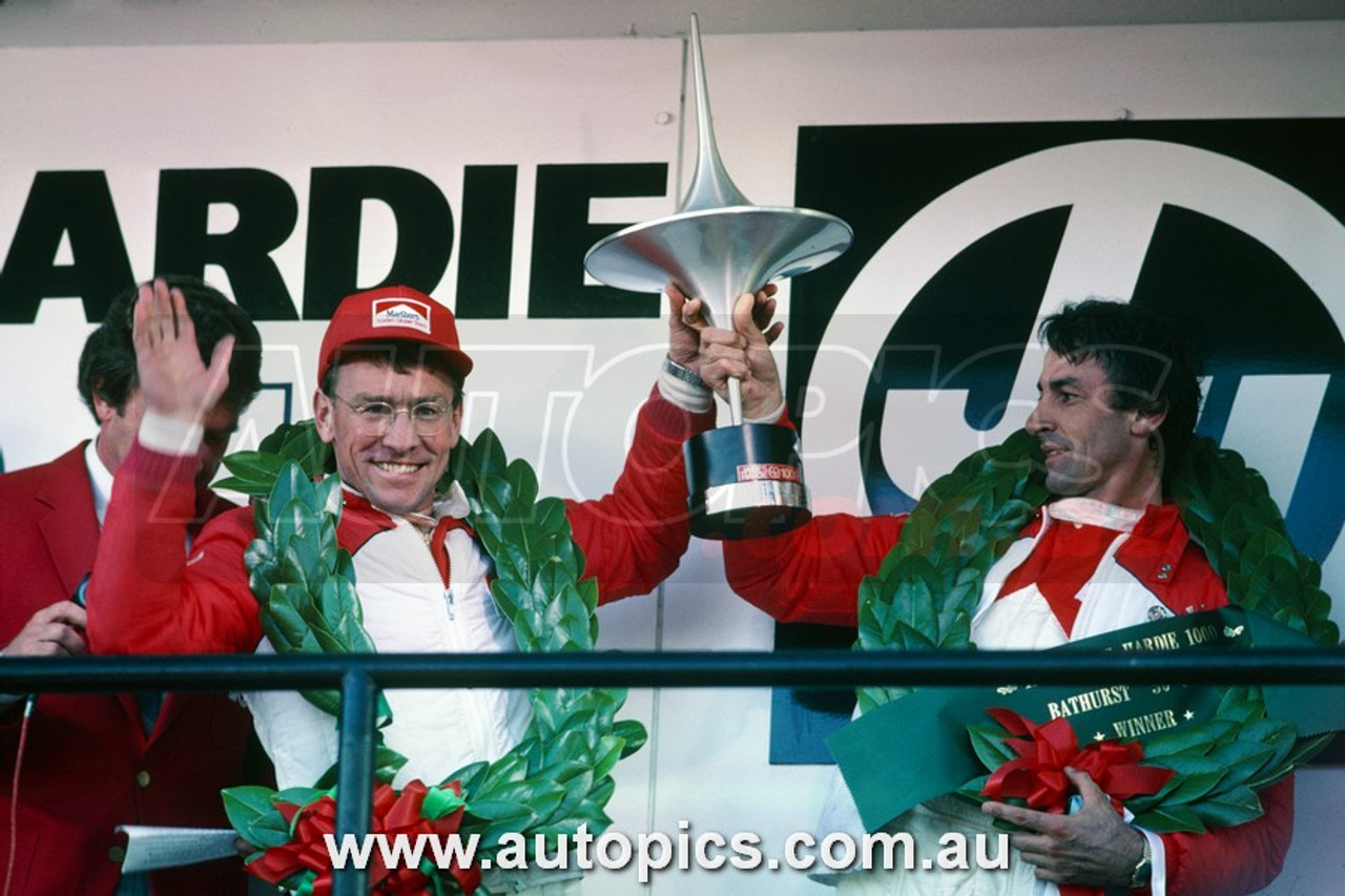 84BA09BJ7003  -  Peter Brock & Larry Perkins, James Hardie 1000, Bathurst, 1984 - 1st Outright Winner - Holden Commodore VK - Photographer - Bob Jess