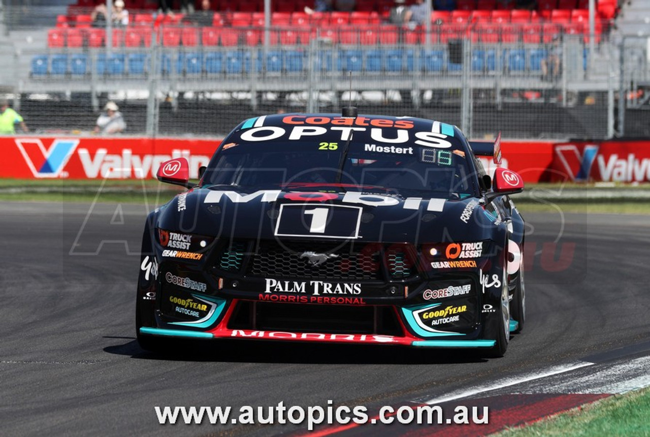 24AD11JS7013 - Chaz Mostert, VAILO Adelaide 500, Adelaide Parklands Circuit, 2024, Runner Up, Ford Mustang GT - Photographer - James Smith